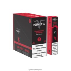 R4P6N104 Ignite Sabores IGNITE V15 paquete de 10 bolígrafos vaporizadores sandía manzana fresa