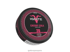 R4P6N169 Pod Ignite Tobacco IGNITE bolsas de nicotina cola de cereza