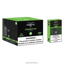 R4P6N26 Ignite Pod Precio IGNITE V60 paquete de 10 bolígrafos vaporizadores kiwi fresa