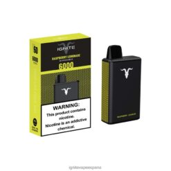 R4P6N35 Ignite Vape Precio IGNITE V60 pluma vaporizador limonada de frambuesa