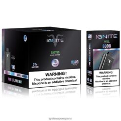 R4P6N56 Ignite Pod Precio IGNITE V80 paquete de 10 bolígrafos vaporizadores cactus