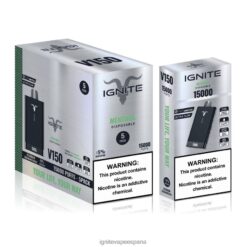 R4P6N87 Ignite Vaporizador IGNITE V150 paquete de 5 bolígrafos vaporizadores mentol