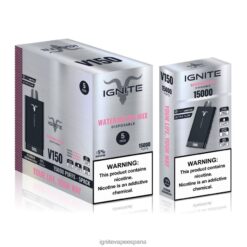 R4P6N95 Ignite Vape Precio IGNITE V150 paquete de 5 bolígrafos vaporizadores mezcla de sandia
